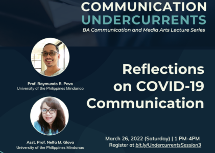 [Under]Currents: Reflections on COVID-19 Communication