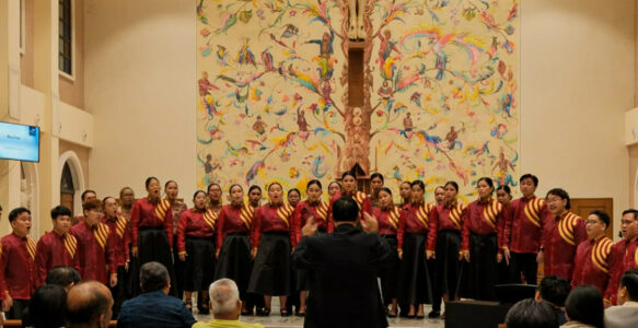 UPMin Koro Kantahanay Performs at Madz et Al