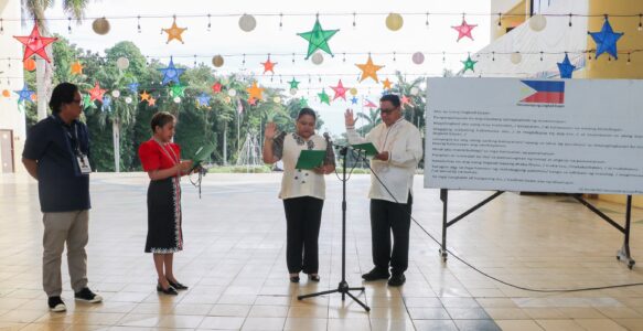 New Business Manager, Supply Chief, Take Oaths