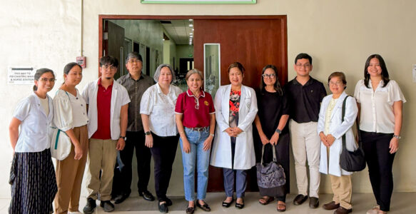 UP Mindanao Medical Program Team Benchmarks at UPM School of Health Sciences in Palo, Leyte