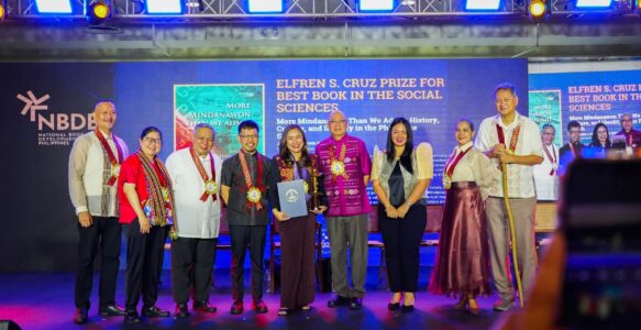 Dean Jhoanna Lynn Cruz Receives Award at 43rd National Book Awards Ceremony